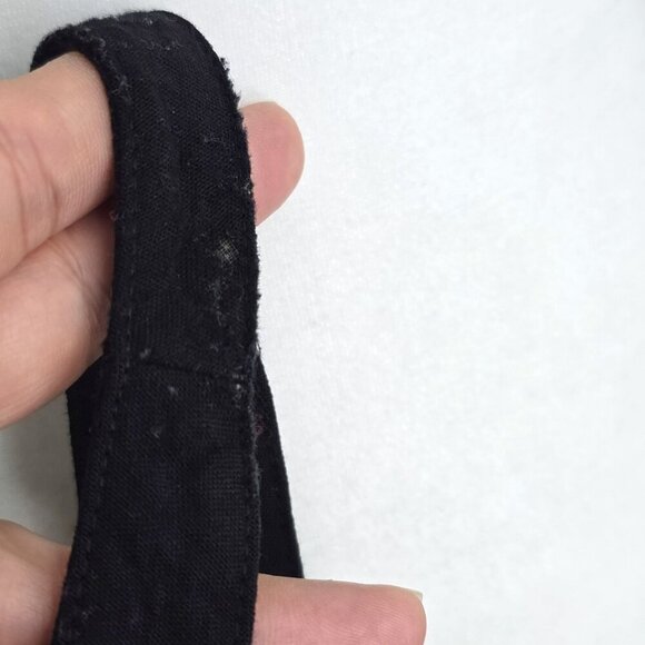 BCBGMaxazria black vest double breatsed Wool 90's button down crop top gilet, Sl - Picture 5 of 7